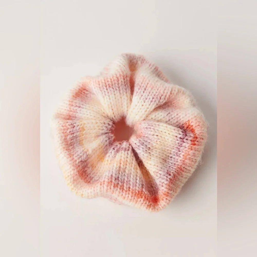 Free People Nina Jumbo Scrunchie Oversized Silhouette in Rainbow